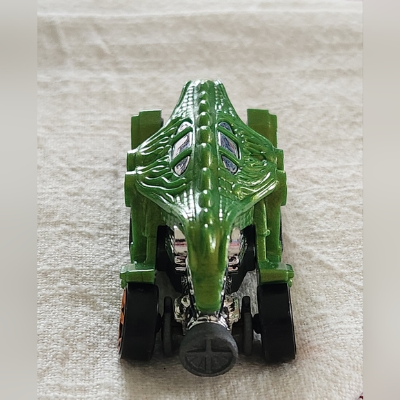 Vintage Hot Wheels‎ Green Dragon Double Demon Speed Demons Ultra Hots 1985 Loose - Picture 3 of 7